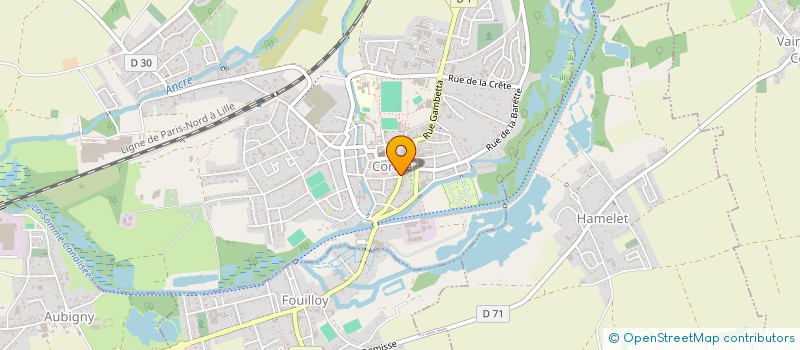 localisation de l'entreprise VALOPTIK à CORBIE