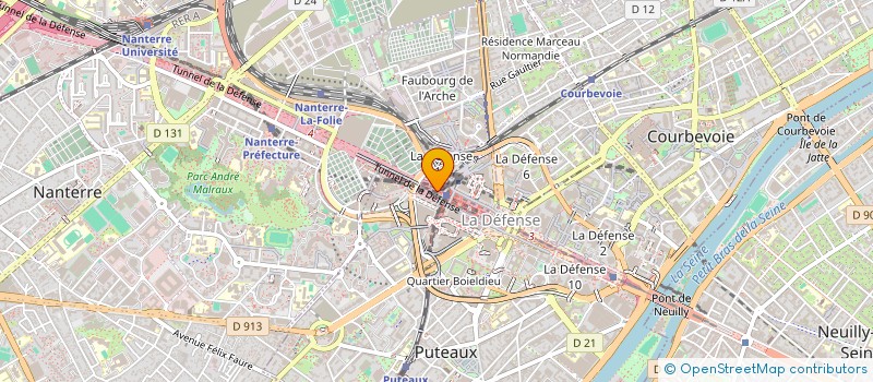 localisation de l'entreprise VALOR ONE  PUTEAUX