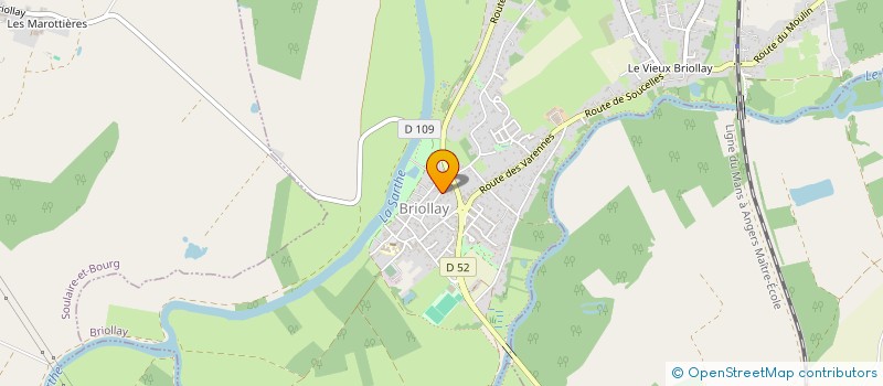 localisation de l'entreprise VALOR TALENT  BRIOLLAY