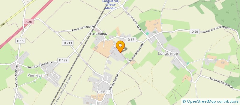 localisation de l'entreprise VALORACTIF  BIERVILLE