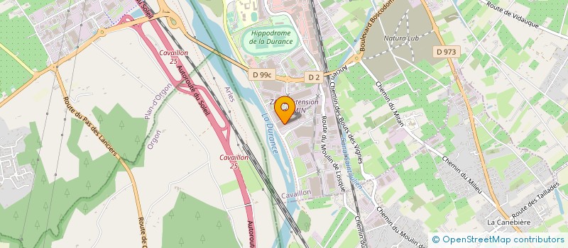 localisation de l'entreprise VALORACTION  CAVAILLON