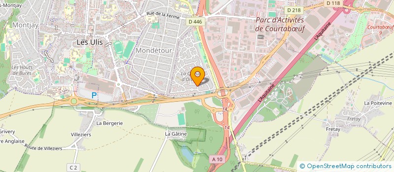 localisation de l'entreprise VALORAN IMMOBILIER à LES ULIS