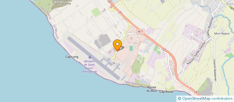 localisation de l'entreprise VALORE à SAINT-PIERRE