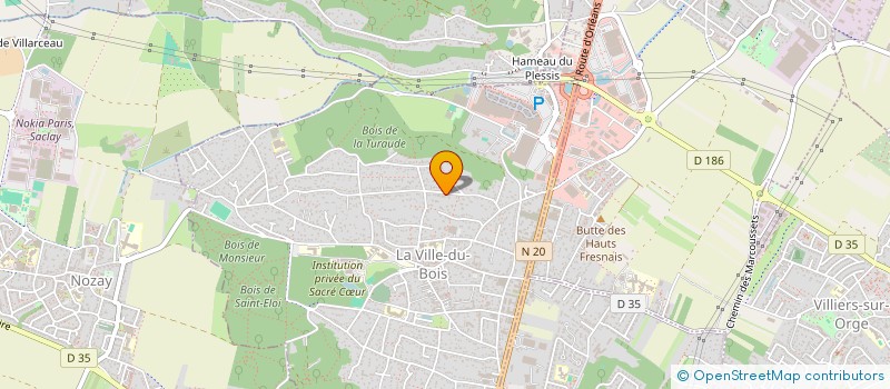 localisation de l'entreprise VALORECO à LA VILLE-DU-BOIS