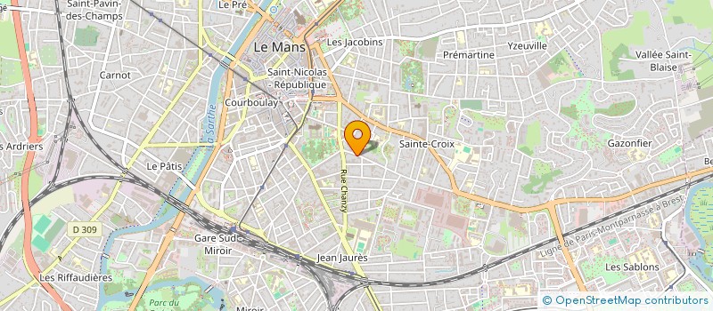 localisation de l'entreprise VALOREGE  LE MANS