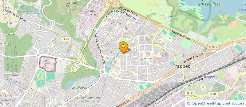 localisation de l'entreprise VALOREHA à TRAPPES