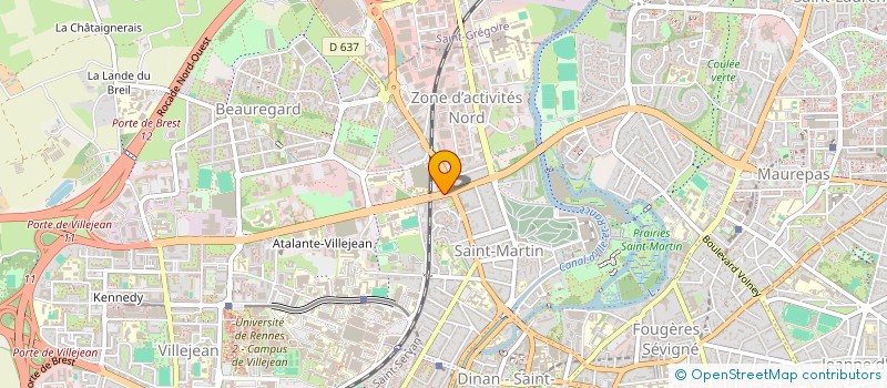 localisation de l'entreprise VALOREIZH  RENNES