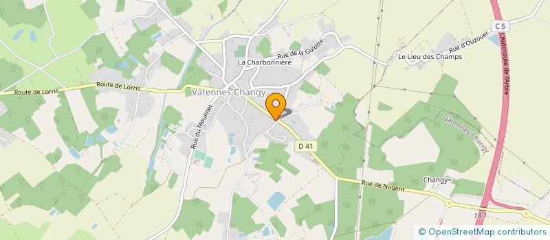 localisation de l'entreprise VALOREL INVESTISSEMENTS à VARENNES-CHANGY