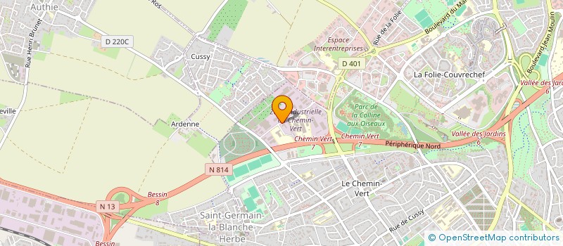 localisation de l'entreprise VALOREM à CAEN