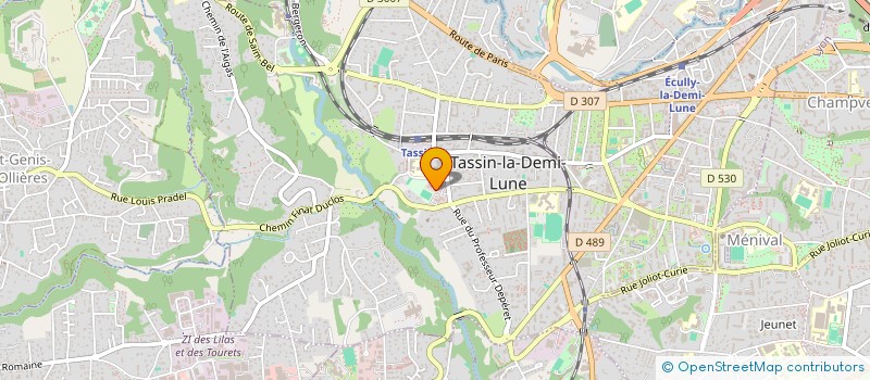 localisation de l'entreprise VALOREM DEVELOPPEMENT à TASSIN-LA-DEMI-LUNE