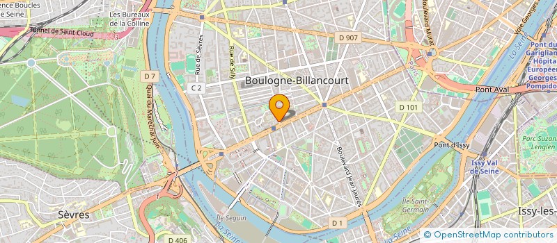 localisation de l'entreprise VALOREM PLUS à BOULOGNE-BILLANCOURT