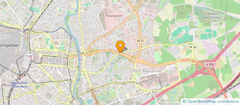 localisation de l'entreprise VALORGA INTERNATIONAL à MONTPELLIER