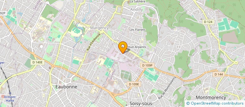 localisation de l'entreprise VALORIA à ANDILLY