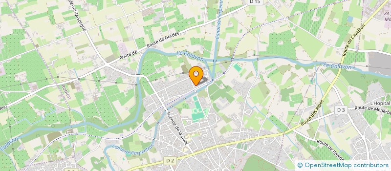 localisation de l'entreprise VALORIA  ROBION