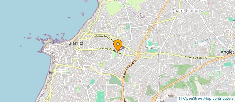 localisation de l'entreprise VALORIAL à BIARRITZ