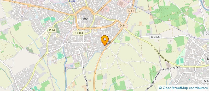 localisation de l'entreprise VALORIALE à LUNEL