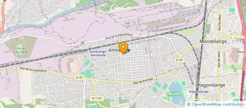 localisation de l'entreprise VALORIANE à AMNEVILLE