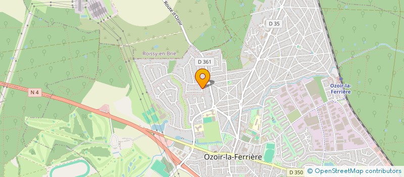 localisation de l'entreprise VALORIBAT à OZOIR-LA-FERRIERE