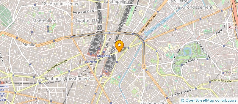 localisation de l'entreprise VALORIL  PARIS