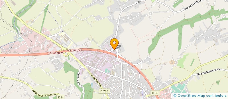localisation de l'entreprise VALORIM OUEST à PLERIN