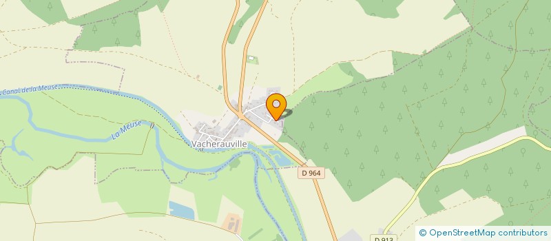 localisation de l'entreprise VALORIMMO  VACHERAUVILLE