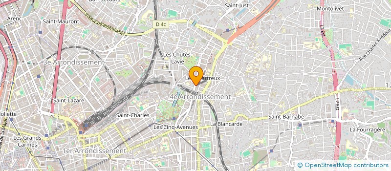 localisation de l'entreprise VALORIMMO à MARSEILLE