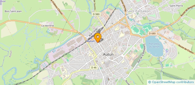 localisation de l'entreprise VALORIMMO  AUTUN