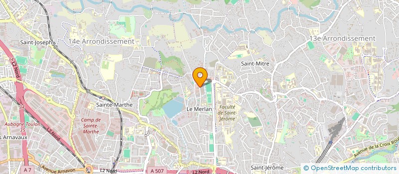 localisation de l'entreprise VALORIMMO CREATION à MARSEILLE