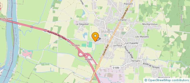 localisation de l'entreprise VALORINOV  FEILLENS