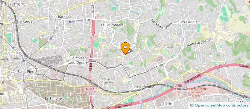 localisation de l'entreprise VALORINT INVEST à MARSEILLE