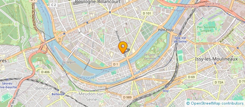 localisation de l'entreprise VALORIP  BOULOGNE-BILLANCOURT