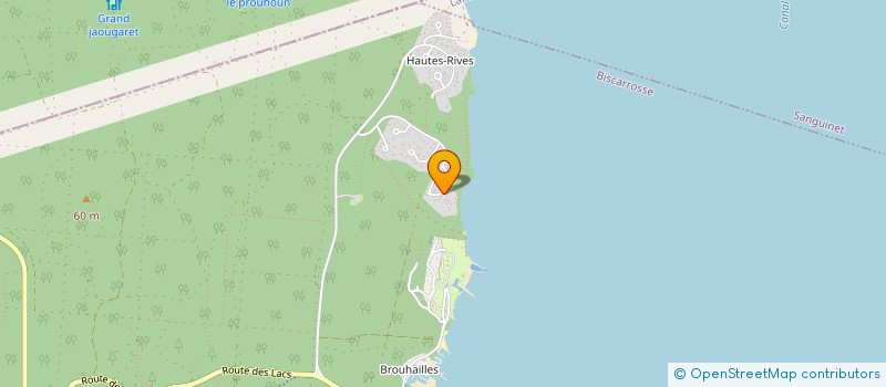 localisation de l'entreprise VALORIS  BISCARROSSE