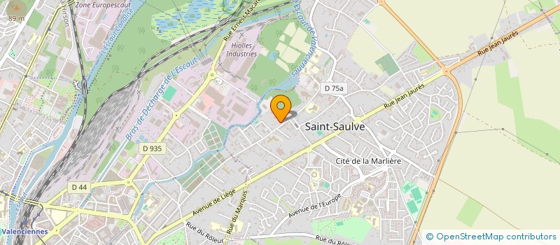 localisation de l'entreprise VALORIS  SAINT-SAULVE