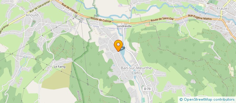 localisation de l'entreprise VALORIS CONSULTING à BAN-SUR-MEURTHE-CLEFCY