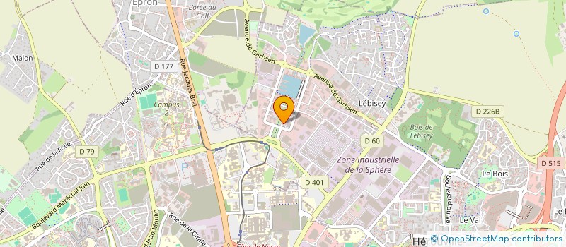 localisation de l'entreprise VALORIS COTE DE NACRE à HEROUVILLE-SAINT-CLAIR