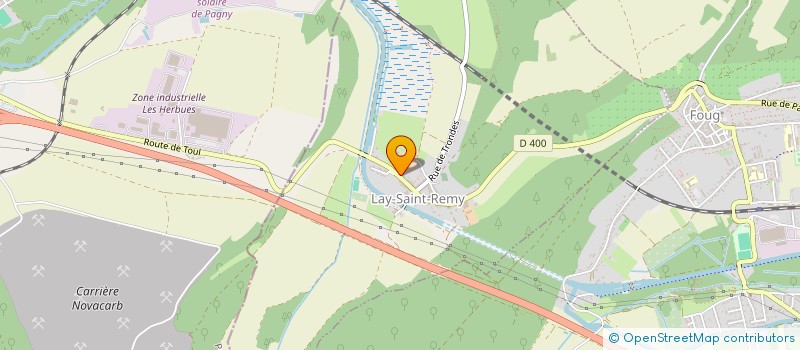 localisation de l'entreprise VALORIS'HAIES  LAY-SAINT-REMY