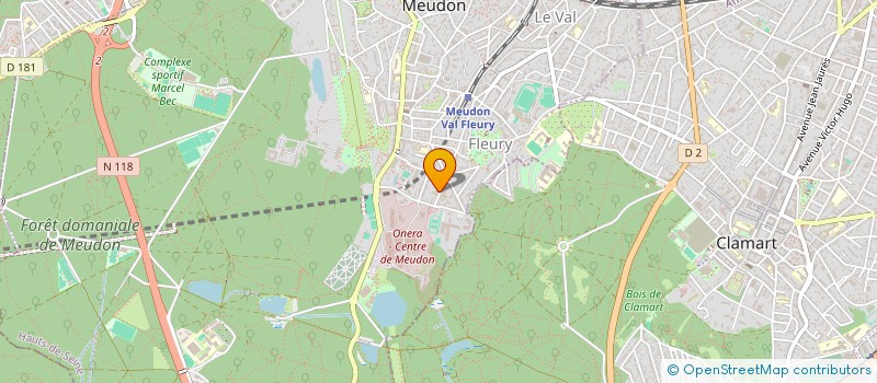 localisation de l'entreprise VALORIS INNOVATION  MEUDON