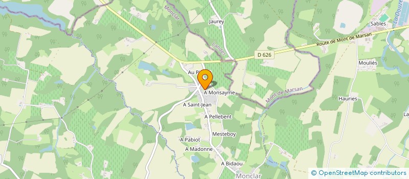 localisation de l'entreprise VALORIS INVESTISSEMENTS  MONCLAR