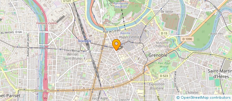 localisation de l'entreprise VALORIS INVESTISSEMENTS  GRENOBLE
