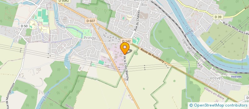 localisation de l'entreprise VALORIS PROTECTION ENVIRONNEMENT VEGETAL  PRINGY