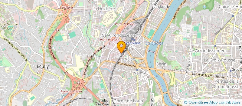 localisation de l'entreprise VALORIS REAL ESTATE  LYON