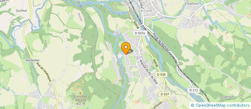 localisation de l'entreprise VALORIS RH  NAY