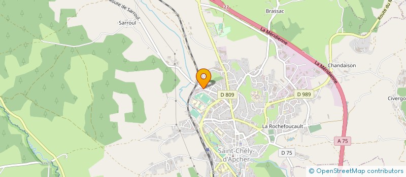 localisation de l'entreprise VALORISATION BOIS à SAINT-CHELY-D'APCHER
