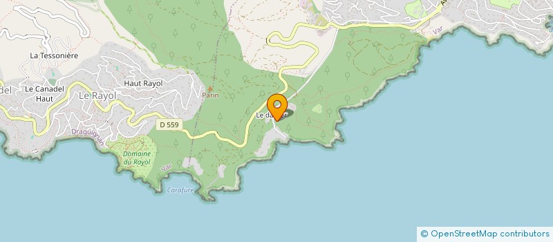 localisation de l'entreprise VALORISATION DES JARDINS ET ESPACES MEDITERRANEENS à CAVALAIRE-SUR-MER