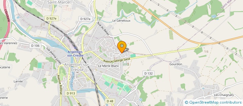 localisation de l'entreprise VALORISATION DES MEDECINES POPULAIRES à ARGENTON-SUR-CREUSE