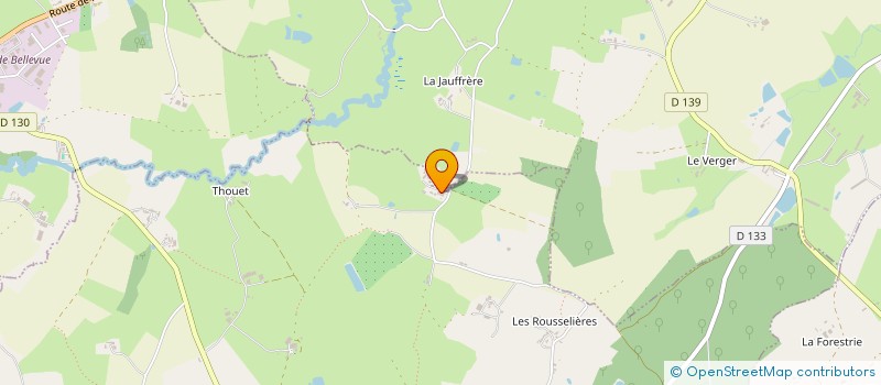 localisation de l'entreprise VALORISATION DES VIANDES DE PRAIRIES  AZAY-SUR-THOUET