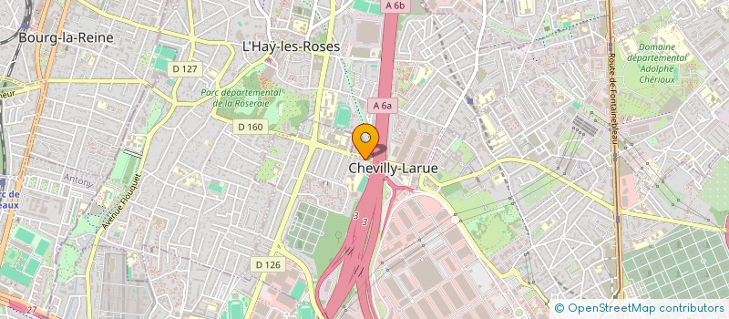 localisation de l'entreprise VALORISATION DU PATRIMOINE IMMOBILIER INGENIERIE  CHEVILLY-LARUE