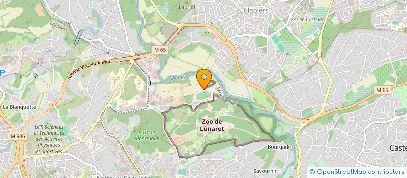 localisation de l'entreprise VALORISATION ETUDE RECHERCH SCIENC EAUX à MONTPELLIER