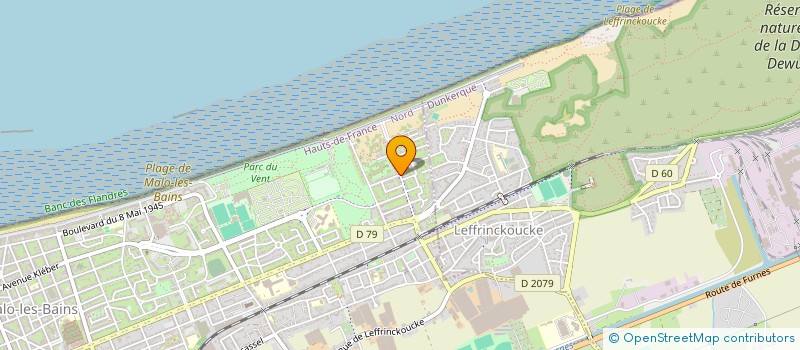 localisation de l'entreprise VALORISATION INDUSTRIELLE DES MATERIAUX à DUNKERQUE