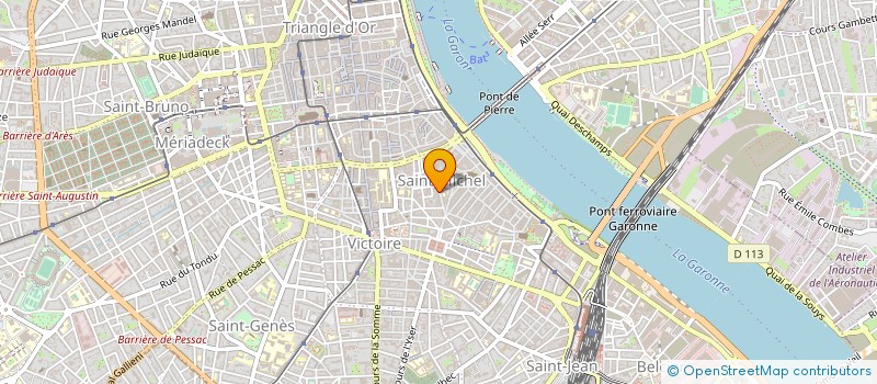 localisation de l'entreprise VALORISATION PATRIMOINE BATI à BORDEAUX